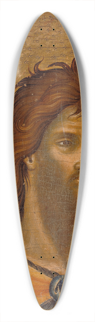 Paolo Veneziano - St. John the Baptist 39.3 inch art pintail longboard deck