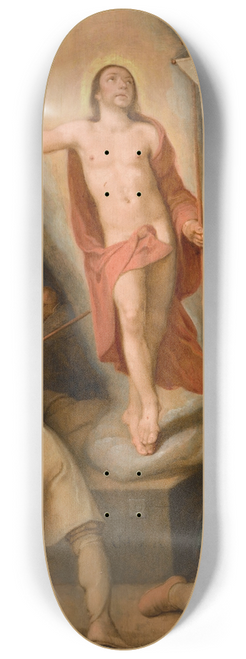 Cornelis Cornelisz Van Haarlem - The Resurrection of Christ 8.25 inch art skate deck