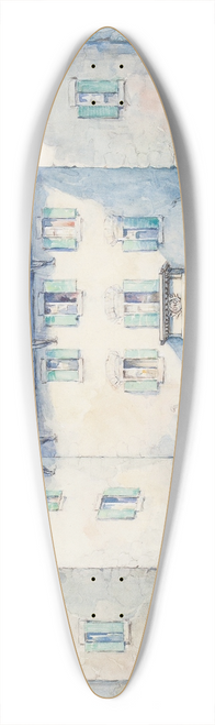 Paul Archibald Octave Caron - Seminaire Des Sulpiciens 39.3 inch art pintail longboard deck