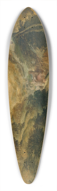 Paul Bril - The Rape of Ganymede 39.3 inch art pintail longboard deck
