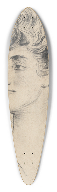 Paul Csar Helleu - Portrait of Constance Herbert, second Marchioness of Ripon 39.3 inch art pintail longboard deck