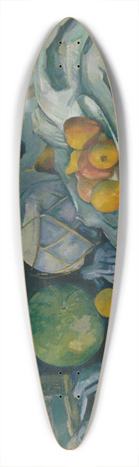 Paul Czanne - Still Life with a Ginger Jar and Eggplants 39.3 inch art pintail longboard deck