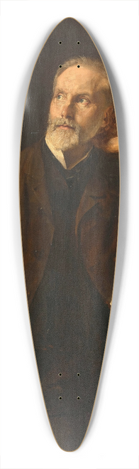 Paul-Jacques-Aim Baudry - Portrait du sculpteur Eugne Guillaume 39.3 inch art pintail longboard deck