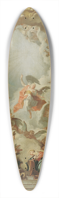 Paul Troger - Die Verkndigung an Maria 39.3 inch art pintail longboard deck