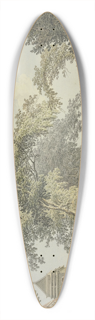 Paulus van Liender - De Buurt Overveen bij Haarlem 39.3 inch art pintail longboard deck