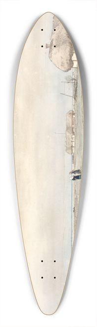 P. C. Skovgaard - Udsigt fra Consul Axelsens Gaard indtil Rheden, hvor Lssernes Jagter ligge 39.3 inch art pintail longboard deck