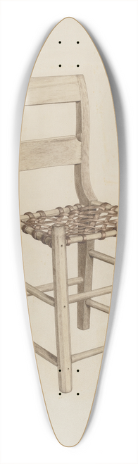 Pearl Davis - Laced Chair 39.3 inch art pintail longboard deck