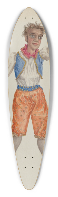 Pearl Torell - Puppet  Tight Rope Walker 39.3 inch art pintail longboard deck