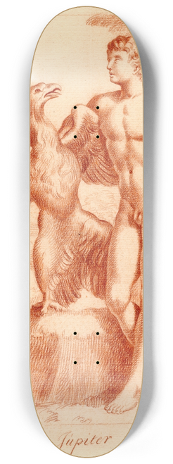 Cornelis Pronk - Beeld van Ganymedes en de adelaar 8.25 inch art skate deck
