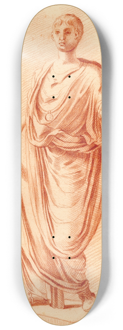 Cornelis Pronk - Beeld van staande jongen in toga 8.25 inch art skate deck