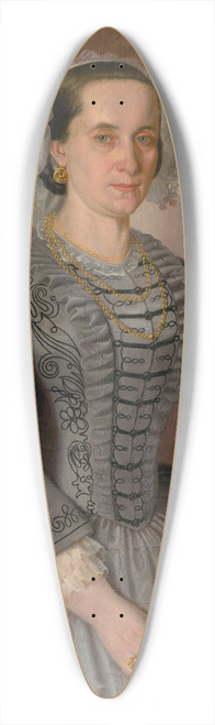 Peter Michal Boh - Antnia Kleinov, ne Krmanov 39.3 inch art pintail longboard deck