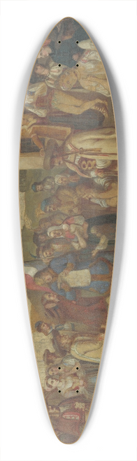 Peter Michal Boh - of Slovak People from Spring 1848 39.3 inch art pintail longboard deck