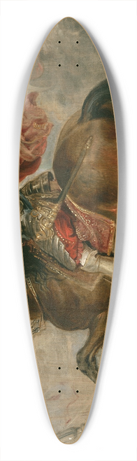 Peter Paul Rubens - Equestrian Portrait of the Duke of Buckingham 39.3 inch art pintail longboard deck