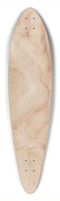 Peter Paul Rubens - Hermaphrodite 39.3 inch art pintail longboard deck