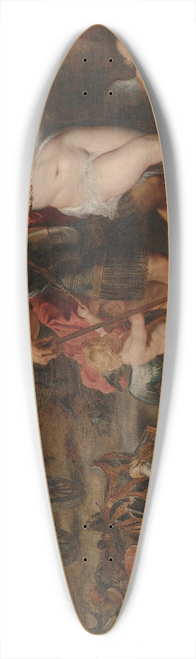 Peter Paul Rubens - The Return From War,Mars Disarmed By Venus 39.3 inch art pintail longboard deck