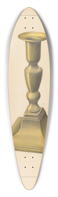 Philip Johnson - Candlestick 39.3 inch art pintail longboard deck