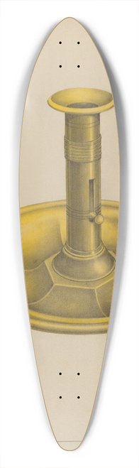 Philip Johnson - Candlestick 39.3 inch art pintail longboard deck