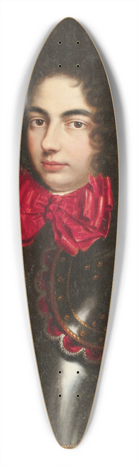 Philippe Vignon - Portrait said to be of the son of Louis XIV 39.3 inch art pintail longboard deck