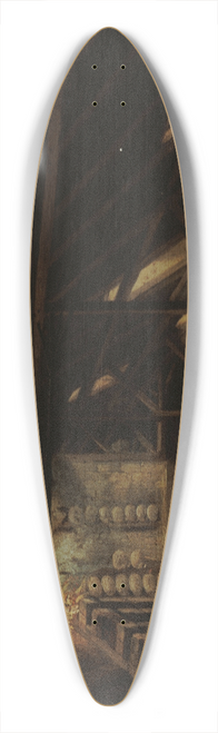 Pierre-Antoine Demachy - Intrieur dun atelier 39.3 inch art pintail longboard deck