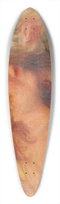 Pierre-Auguste Renoir - Andre au turban jaune  Fragment 39.3 inch art pintail longboard deck