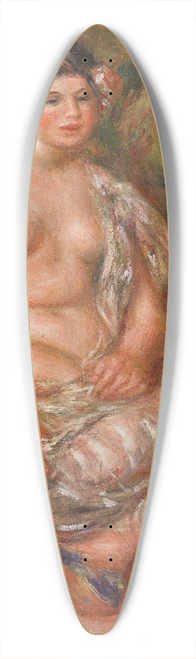 Pierre-Auguste Renoir - Seated Odalisque (Odalisque assise) 39.3 inch art pintail longboard deck