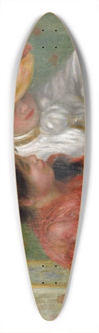 Pierre-Auguste Renoir - The Letter 39.3 inch art pintail longboard deck