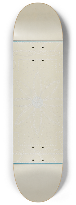 Cornelius Christoffels and Margaret Linsley - Candlewick Bedspread 8.25 inch art skate deck
