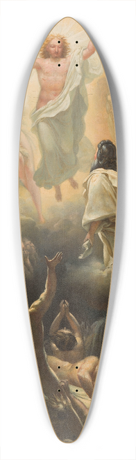 Pierre Claude Franois Delorme - La Descente de Jsus-Christ dans les limbes 39.3 inch art pintail longboard deck