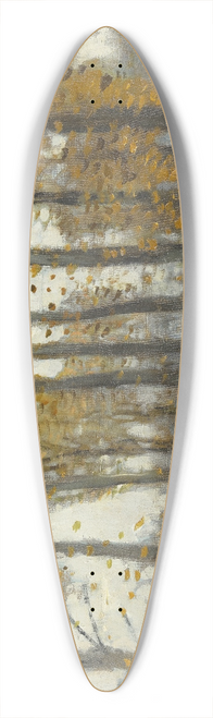 Pierre-Eugne Montzin - Scne de fort 39.3 inch art pintail longboard deck