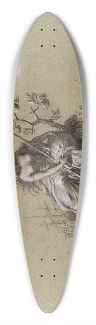 Pierre-Paul Prud'hon - Etude pour une tte de lettre du Dpartement de la Seine infrieure 39.3 inch art pintail longboard deck
