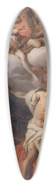 Pierre Subleyras - Vision of St. Jerome 39.3 inch art pintail longboard deck