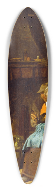 Pieter Duyfhuysen - Rustic Courtship 39.3 inch art pintail longboard deck