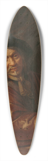 Pieter Jansz. van Asch - Self-Portrait 39.3 inch art pintail longboard deck