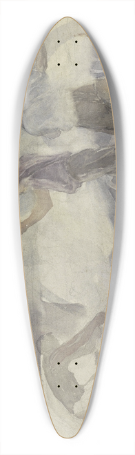 Pieter Josselin de Jong - Smederij 39.3 inch art pintail longboard deck