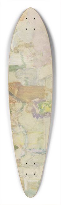 Pieter Josselin de Jong - Tableau vivant ter gelegenheid van het huwelijk van koningin Wilhelmina in 1901 39.3 inch art pintail longboard deck