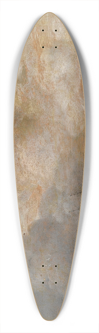 Pieter Mulier the Elder - Ships near the coast on a rough sea 39.3 inch art pintail longboard deck