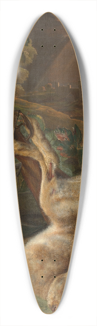 Pieter Snyers - Still Life with Dead Game 39.3 inch art pintail longboard deck