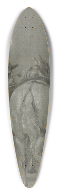 Pieter van Laer - Aufsteigender Reiter, eine Flinte auf dem Rcken, dabei ein anderer Reiter und ein Mann, der einen Korb auf dem Rcken trgt 39.3 inch art pintail longboard deck