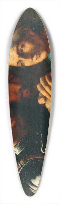 Pietro della Vecchia - Herod with the head of Saint John the Baptist 39.3 inch art pintail longboard deck