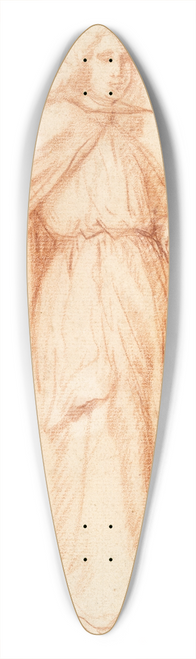 Pietro Longhi - A Dignitary Holding a Document 39.3 inch art pintail longboard deck