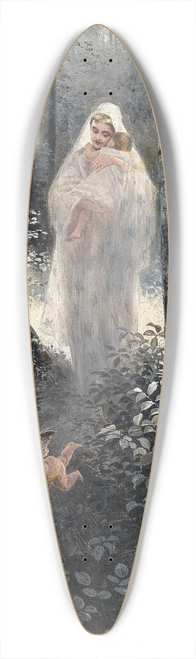 Piotr Stachiewicz - Ave Maria 39.3 inch art pintail longboard deck