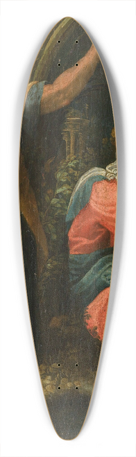 Pomponio Allegri - TheRest On The Flight Into Egypt 39.3 inch art pintail longboard deck
