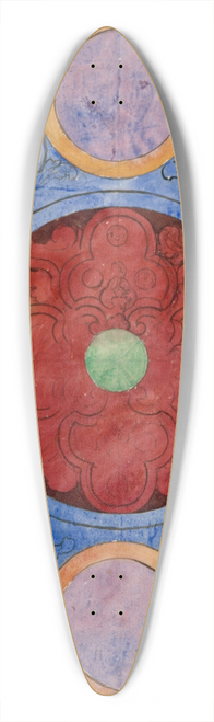 Prosper Lafaye - Relev dun panneau de vitrail du XVIIe sicle 39.3 inch art pintail longboard deck