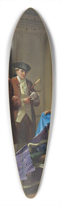 Prudent-Louis Leray - Choosing Fabric For A New Dress 39.3 inch art pintail longboard deck