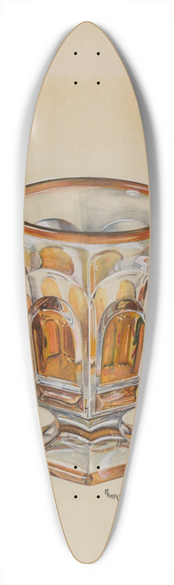 Ralph Atkinson - Footed Tumbler 39.3 inch art pintail longboard deck