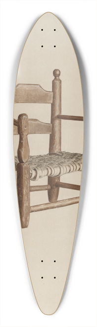 Randolph Atkinson - Childs Chair 39.3 inch art pintail longboard deck