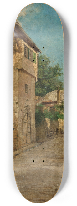 Curt Agthe - In a town 8.25 inch art skate deck