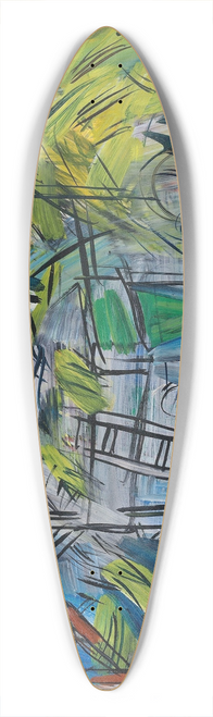 Raoul Dufy - Dpiquage au ciel orageux 39.3 inch art pintail longboard deck