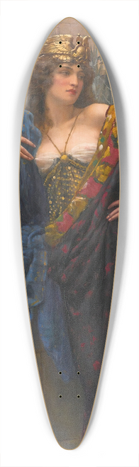 Reginald Arthur - Pharaohs Daughter 39.3 inch art pintail longboard deck