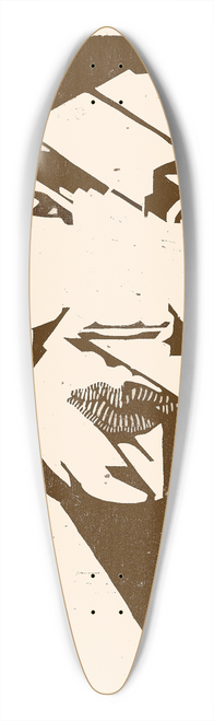 Reijer Stolk - Portrait of Paulina Jilistina Adriana Stolk-Wouters 39.3 inch art pintail longboard deck